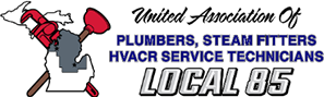 Local 85 United Association of plumbers, steam fitters, HVACR service technicians
