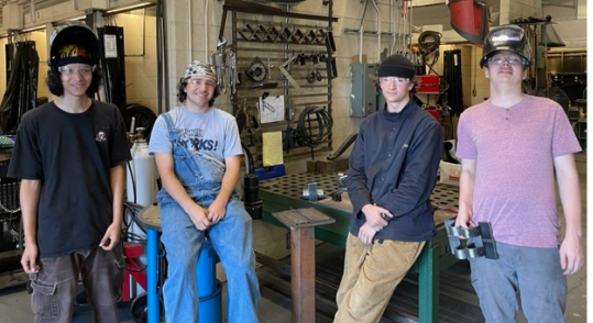 People in workshop